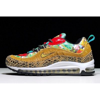 Nike Erkek Air Max 98 Renkli / Metal Koşu Ayakkabısı Türkiye - 4CUOAD6V